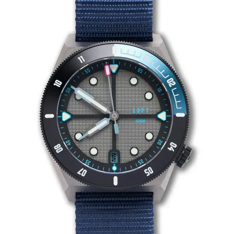 ADPT Series 1 Titanium Field Watch with Carbon Gray Dial #ADPT-C
