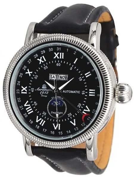 Aeromatic 1912 Automatic Calendar Watch with Day-Night Indicator #A1392