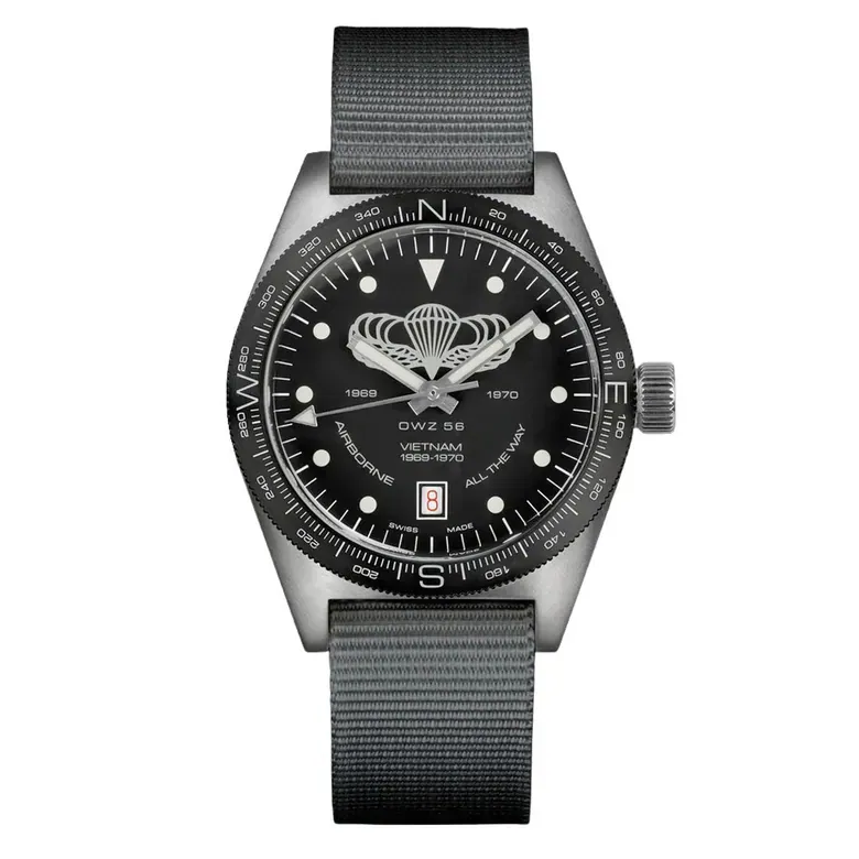 Ollech & Wajs Swiss Automatic "Jump Wings" Watch #OW-MV-82