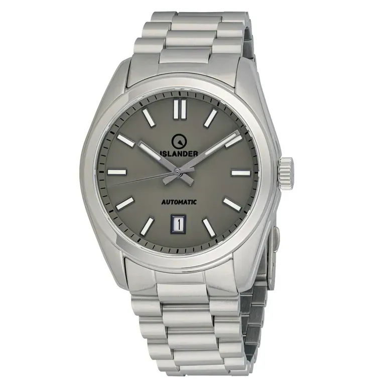 Islander Upper Brookville Hi-Beat Automatic Dress watch with Dark Gray Dial #ISL-186