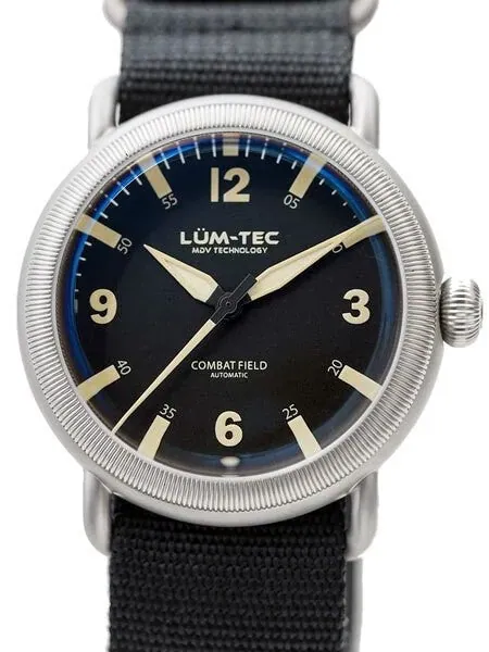 Lum-Tec Combat Field X1 Swiss Automatic Watch with Double Curved Sapphire Crystal #X1