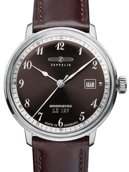 Graf Zeppelin LZ129 Hindenburg Series Swiss Quartz Dress Watch #7046-5