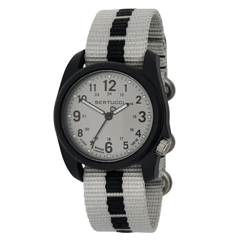 Bertucci DX3 Edge in Onyx with Silver Strap #11163