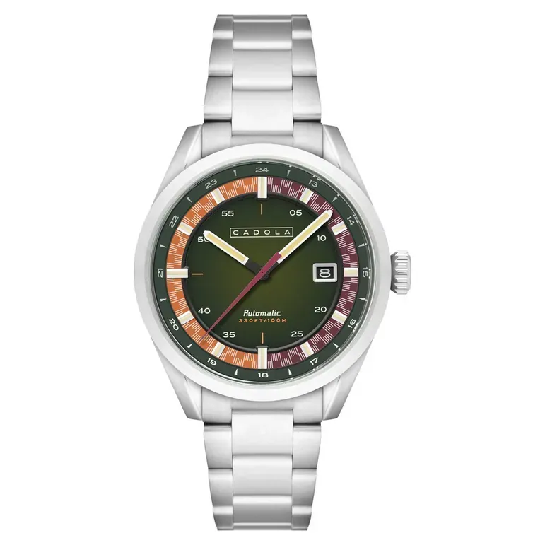 Cadola Paddock Automatic Watch with Pine Green Dial #CD-1037-44