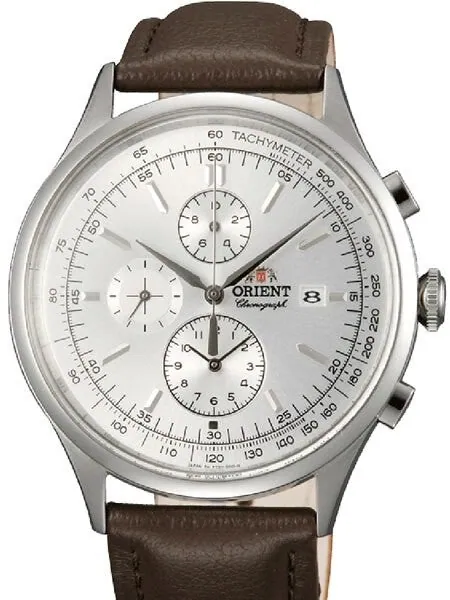 Scratch and Dent - Orient Monterey Quartz Chronograph with 12-Hour Totalizer and Tachymeter #TT0V004W