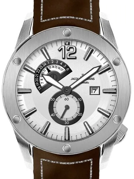 Jacques Lemans 46mm Liverpool Automatic Watch with a 24 Hour Sub-Dial #1-1765B