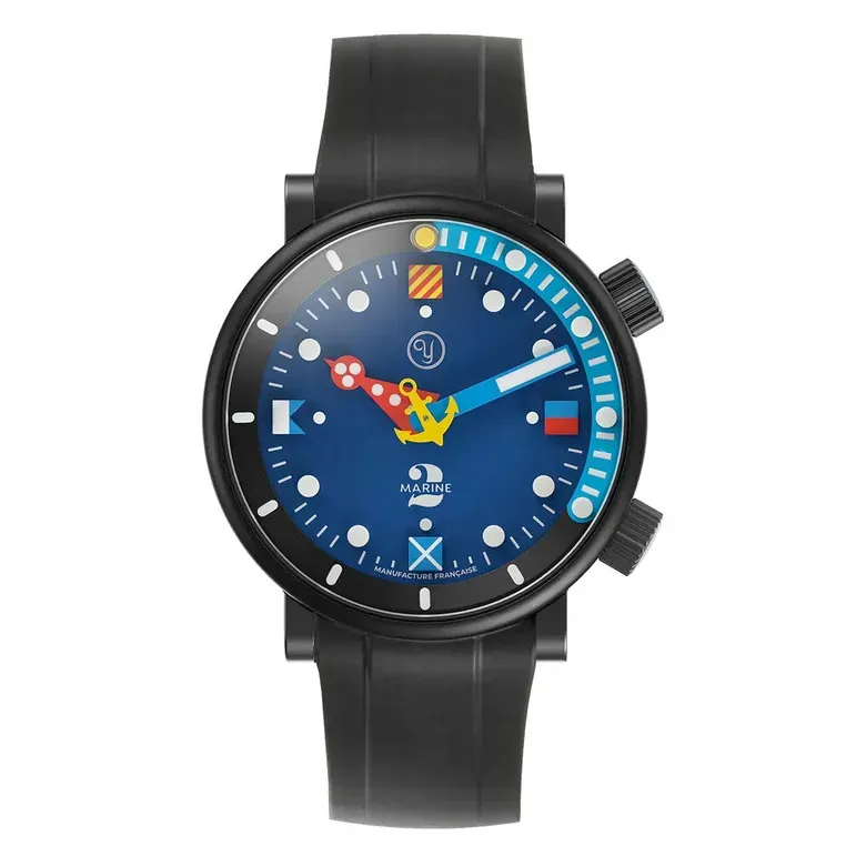 Yema x Silberstein Marine 2 CMM.20 Limited Edition Watch #20.26.20.05.TN.U6