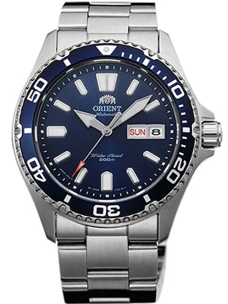 Scratch and Dent - Orient USA II Blue Dial Automatic Dive Watch with Sapphire Crystal #AA0200BD 1