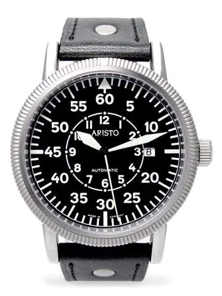 Aristo 3H43 Day Flight Swiss ETA 2824-2 Automatic Watch with Sapphire Crystal