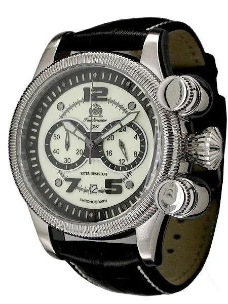 Tauchmeister T0217 Chronograph with Unique Vertical Pushers and a Luminous Dial