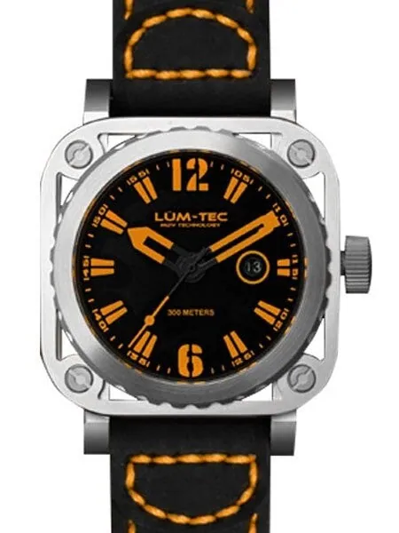 Lum-Tec G3 Watch with Sapphire Crystal and Skeletal Case Design #G3
