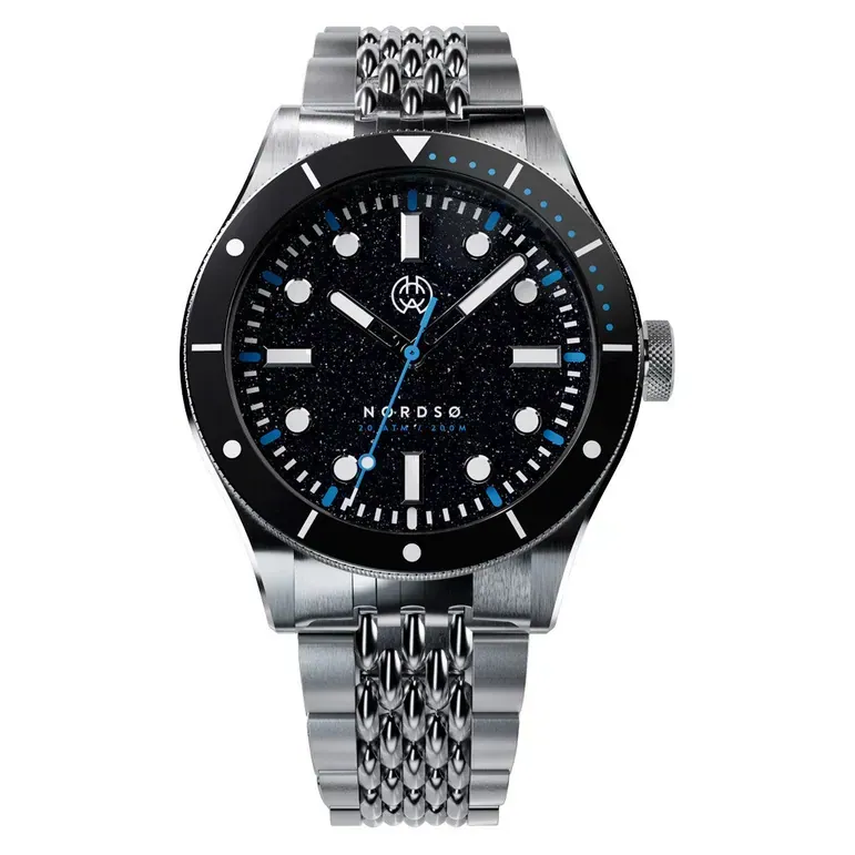 Henry Archer Nordso Aventurine Automatic Watch with Ad Astra Dial #HAC-NOR-AST-BOR