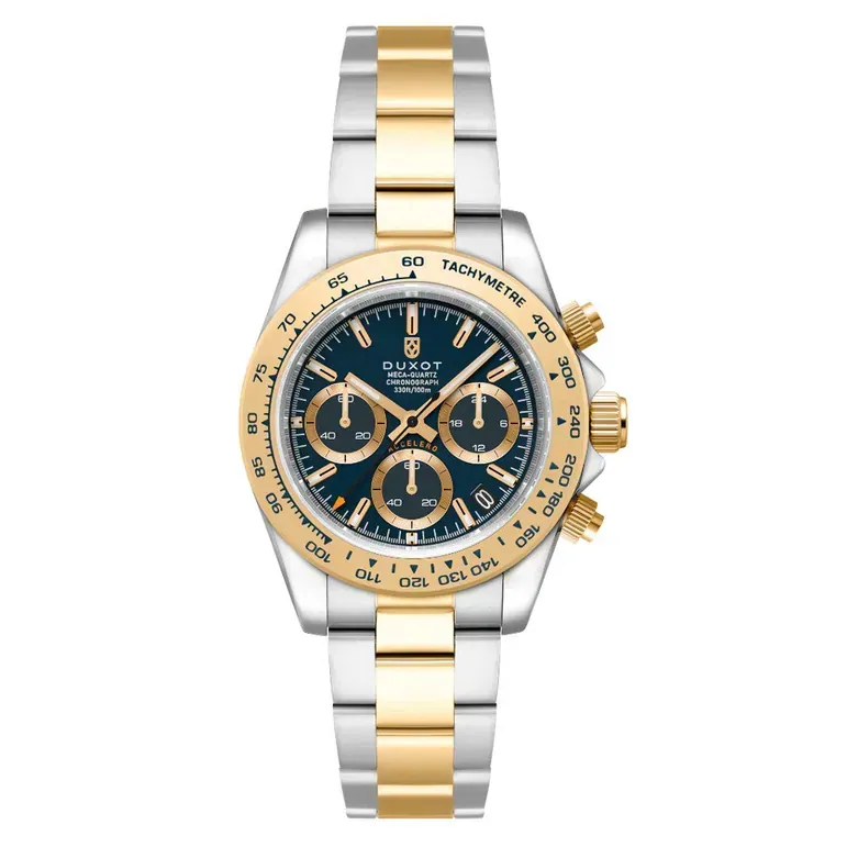Duxot Accelero Chronograph with Oxford Blue Dial #DX-2065-88
