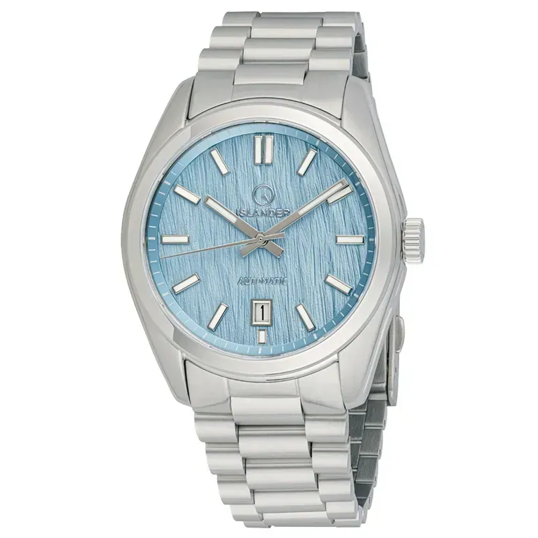 Islander Upper Brookville Automatic Dress watch with Blue Birch Dial #ISL-183