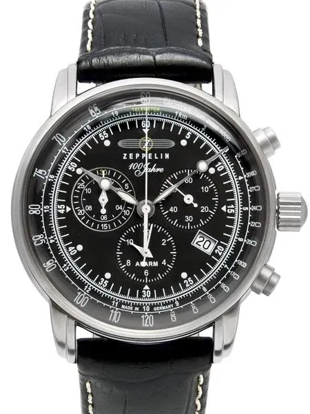 Scratch and Dent - Graf Zeppelin Swiss Quartz Chronograph Watch with Alarm Function #7680-2