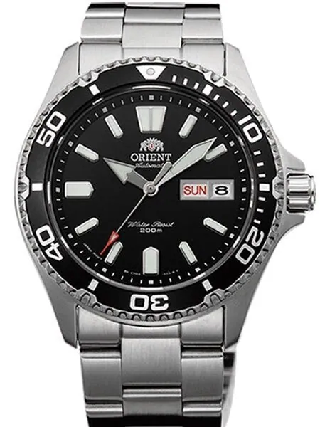 Scratch and Dent - Orient USA II Black Dial Automatic Dive Watch with Sapphire Crystal #AA0200AB 2