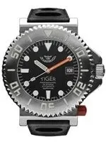 Squale Tiger, Limited Edition Swiss Automatic 300 Meter Dive watch with Locking Bezel #Tiger-Black