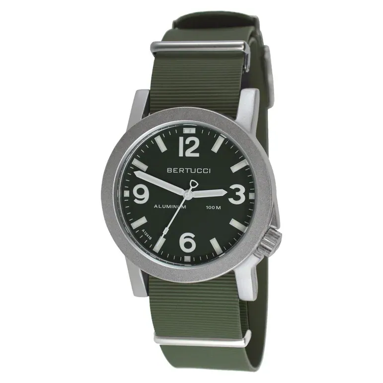 Bertucci Experior Anodized Aluminum Unibody Watch with Italian rubber strap #16509
