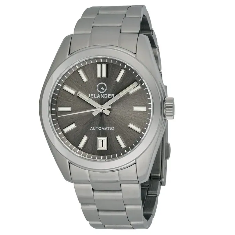 Islander Brookville Hi-Beat Automatic Dress Watch with Grey Dial, AR Sapphire Crystal #ISL-39