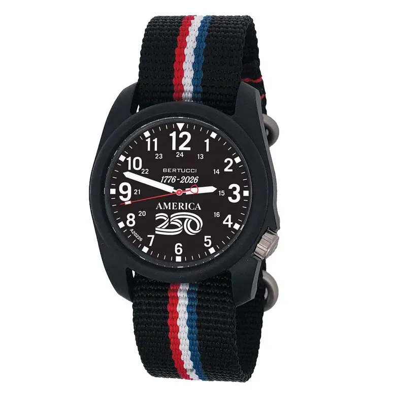 Bertucci DX3 Field America 250 Black Dial Watch #11156