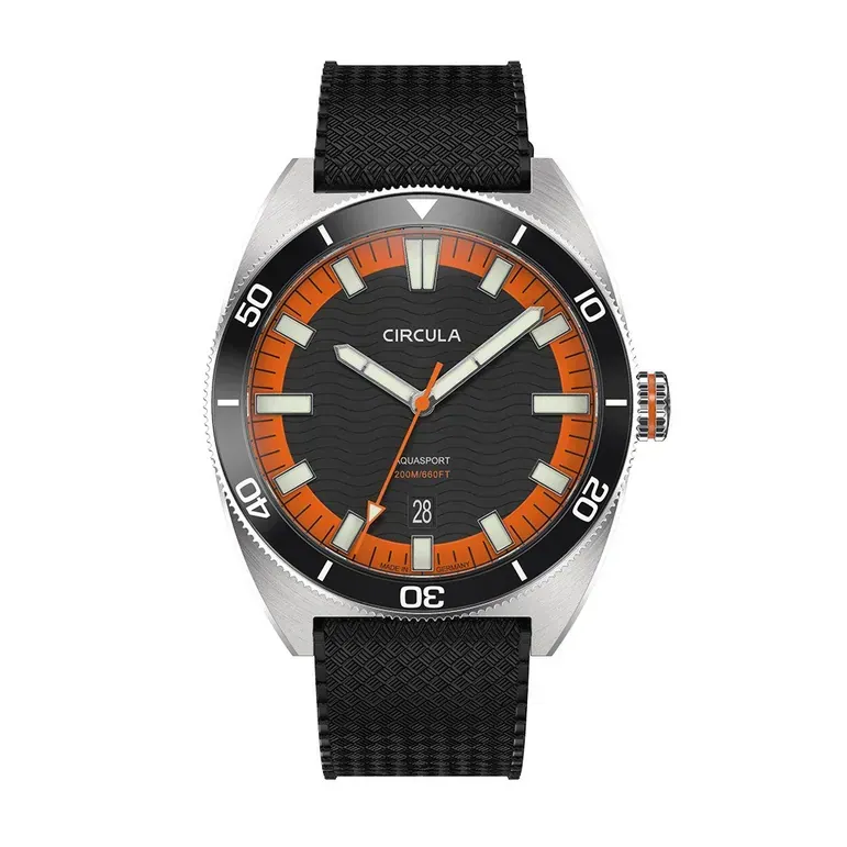 Circula AquaSport II Automatic Diver with Grey Dial #AE-ST-GS