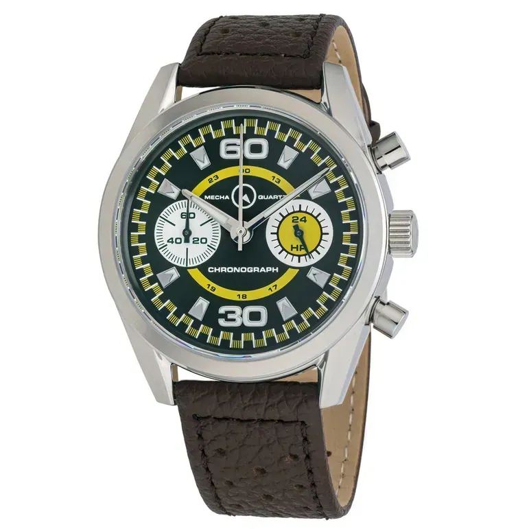 Islander DPA Mecha-Quartz Chronograph with Green Dial #ISL-221