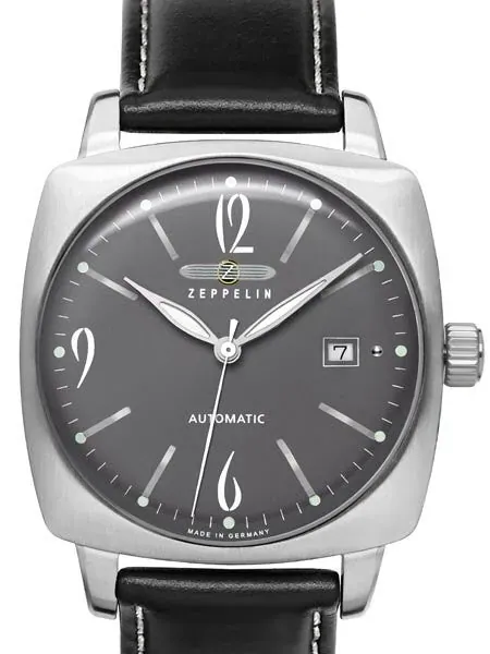Graf Zeppelin LZ121 Mediterranee Automatic Watch with Anthracite Dial #7750-2