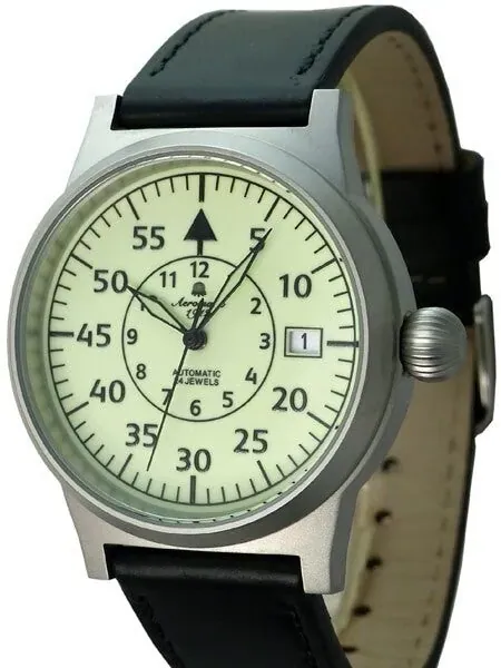 Aeromatic 1912 Automatic Aviator's Watch with Luminous Dial #A1322X