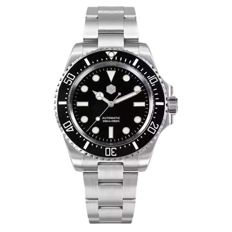 San Martin Automatic Dive Watch with Black Dial #SN0111-A
