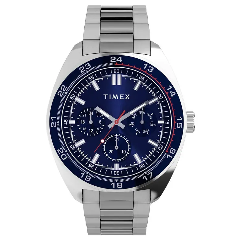 Timex Weston 45mm Stainless Steel Bracelet Watch #TW2Y22700