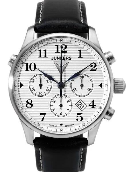 Junkers Iron Annie Valjoux 7753 Automatic Chronograph Watch with Sapphire Crystal #6618-1