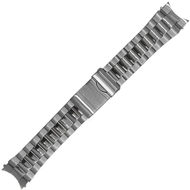 Vollmer Polished-Brushed Finish Bracelet (multi-width) with Deployant Clasp #19140H4