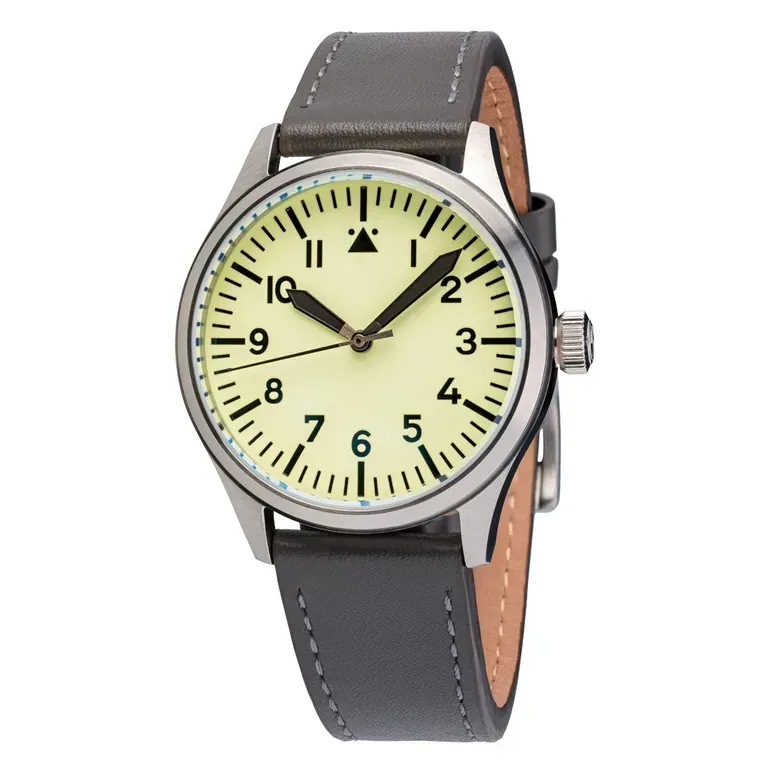 Islander 39mm Automatic Pilot watch with Full Lume Dial and Sapphire Crystal #ISL-106