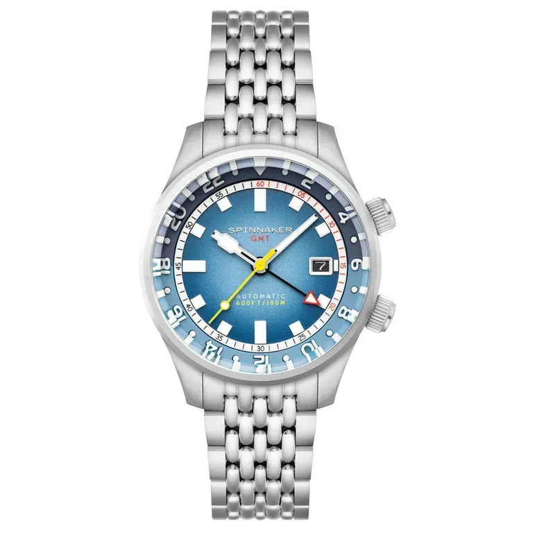 Spinnaker Bradner GMT Automatic watch with Blue Alps Dial #SP-5121-88