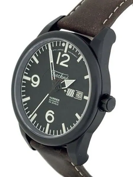 Techne Automatic 41mm Harrier Aviator Watch with Anti-Reflective Sapphire Crystal  #363.161