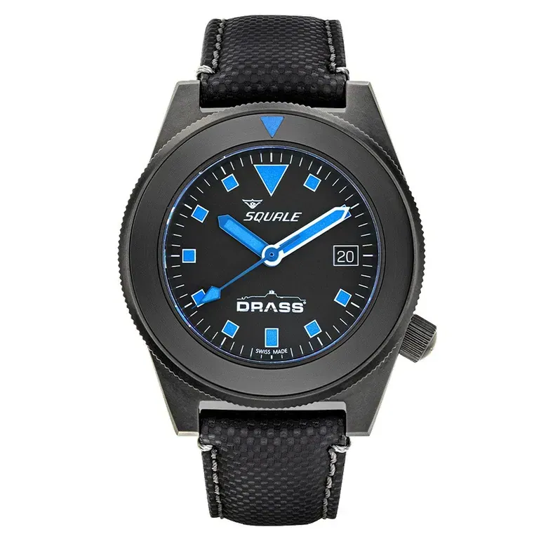 Squale x Drass Periscope Swiss Made Watch with IP Stainless Steel Case #VONDSSPER