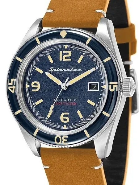 Spinnaker Fleuss Automatic Vintage Style Sports Watch with 43mm Case #SP-5055-05