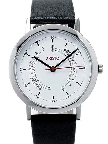 Aristo 4H87 Doctor's, Medic's Watch with Swiss Ronda Quartz Movement