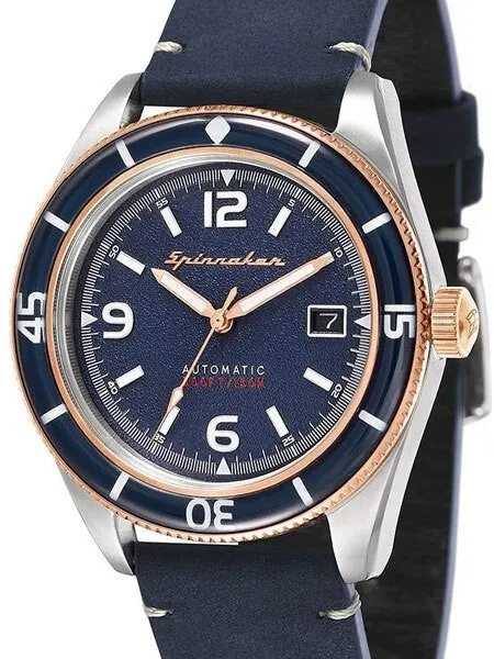 Spinnaker Fleuss Automatic Vintage Style Sports Watch with 43mm Case #SP-5055-04