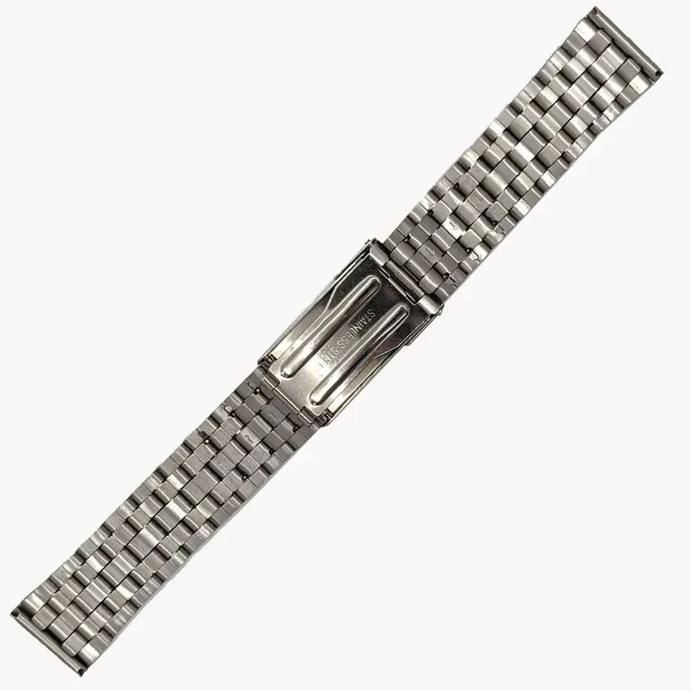 Vollmer Polished-Brushed Finish Bracelet with Deployant Clasp #19110H4 (20mm)