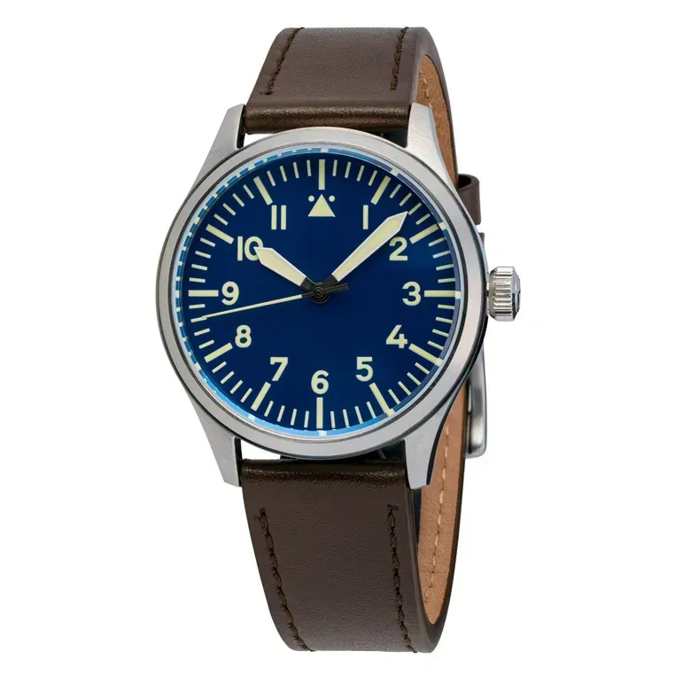 Islander 39mm Automatic Pilot watch with Blue Dial and Sapphire Crystal #ISL-104