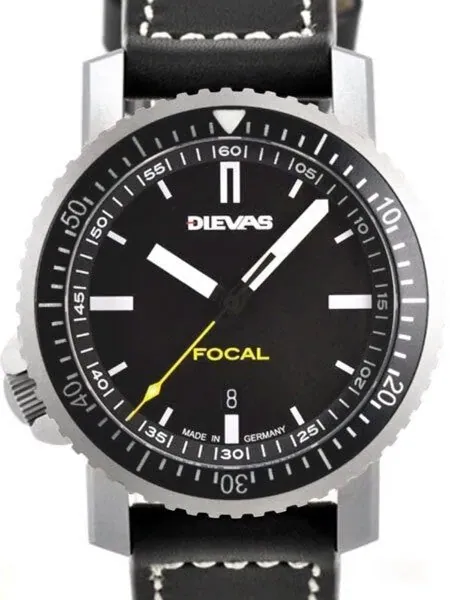 Dievas Focal 500 Meter Dive Watch with Sapphire Crystal and Rotating Diver Bezel.