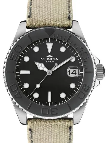 Mondia Madison Sport Quartz Watch with Black Dial #MI764SS-02BK-CF