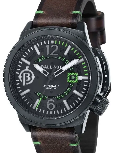 Ballast Trafalgar Automatic Watch with Unique Bezel System #BL-3133-06