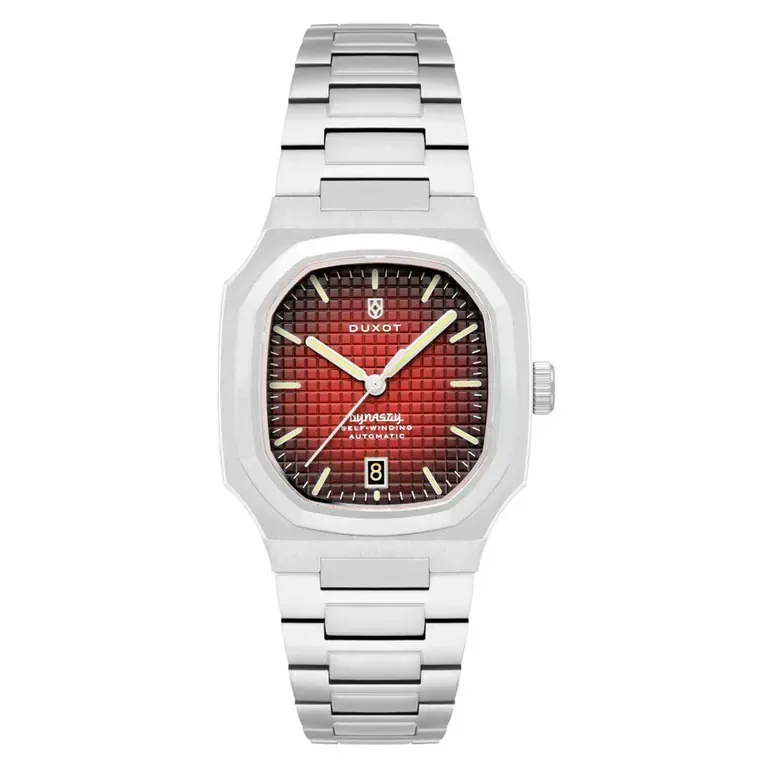 Duxot Colmar Automatic with Burgundy Dial #DX-2069-11