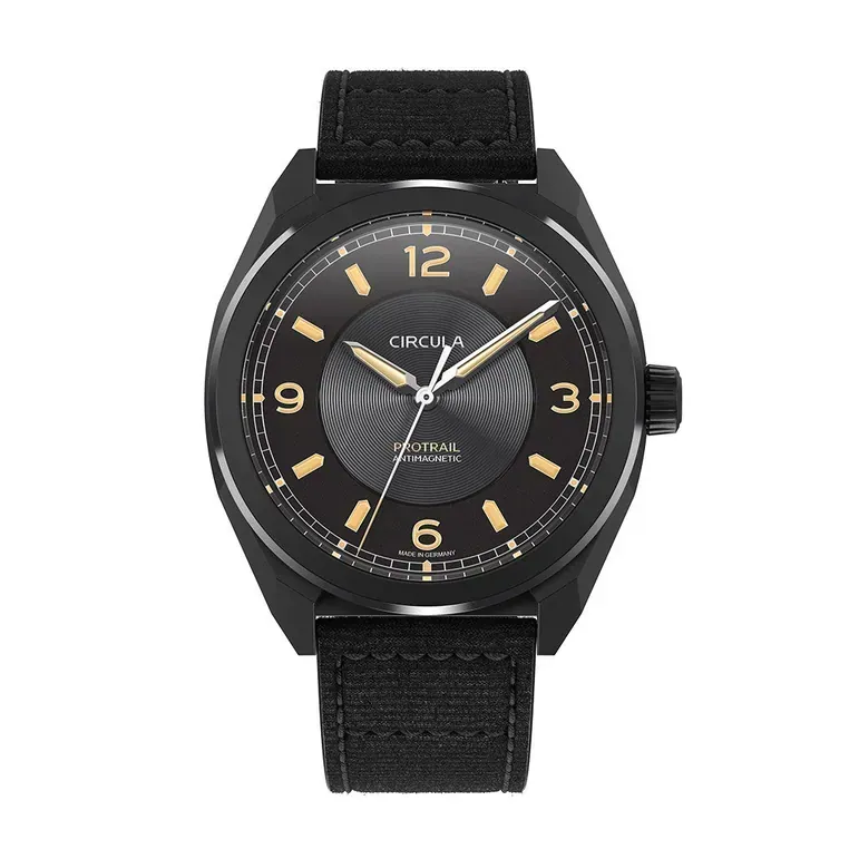 Circula ProTrail Automatic Field Watch with Black Dial (LE) #PE-DS-SS