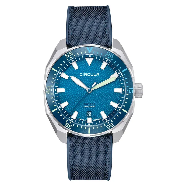 Circula ProSea Automatic Dive Watch with Blue Paper Dial #PS-SH-BB