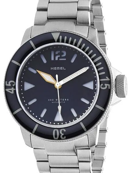 HEMEL 300-Meter Automatic Dive Watch with Luminous Bezel and AR Sapphire Crystal #HD1-02
