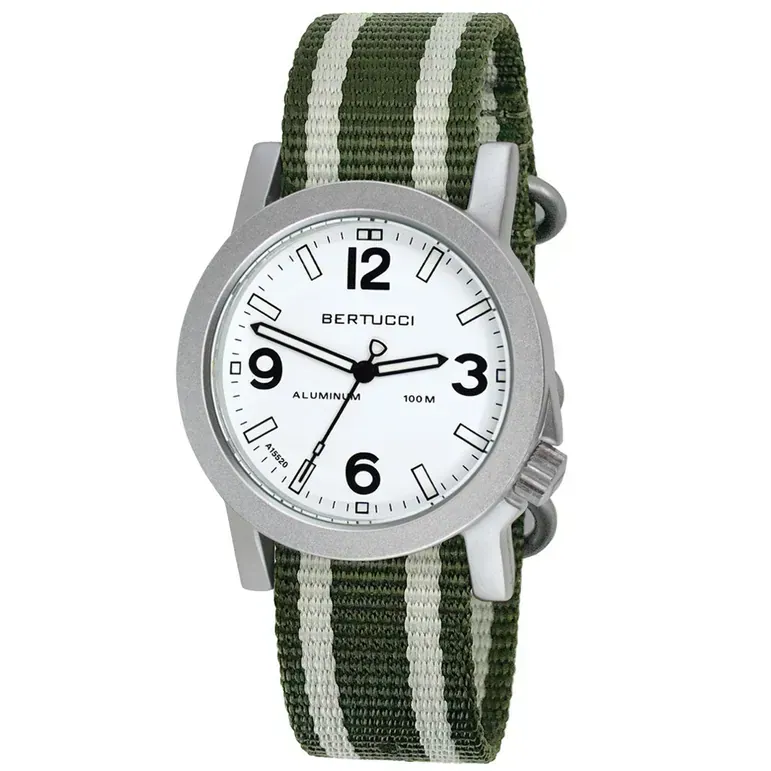 Bertucci A-6A Experior Tempo sport-field watch with light weight 40mm case #16521