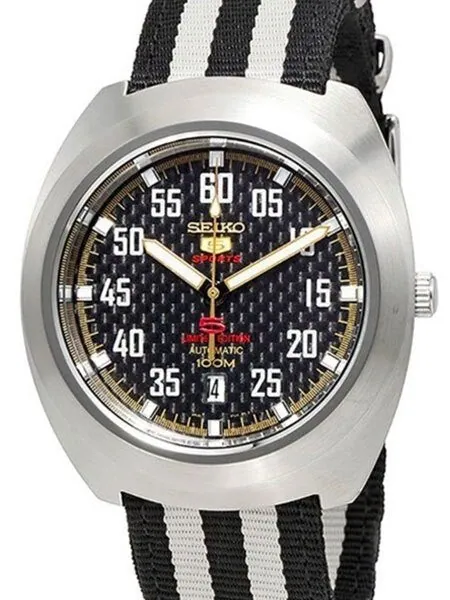 Seiko Sports 5 Automatic 23-Jewel Watch with a 44mm Turtle-Style Case #SRPA93K1